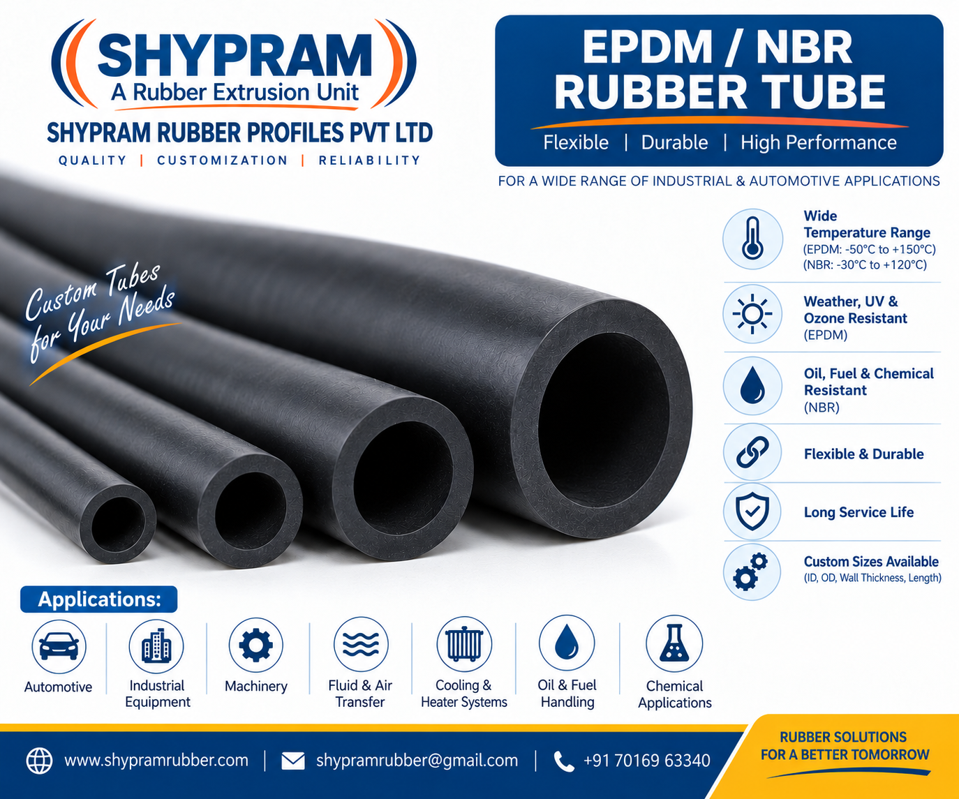 EPDM Rubber Tube